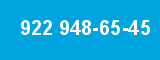 922 948-65-45